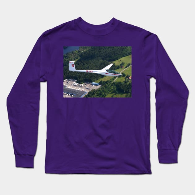 Glider Long Sleeve T-Shirt by FotoJarmo